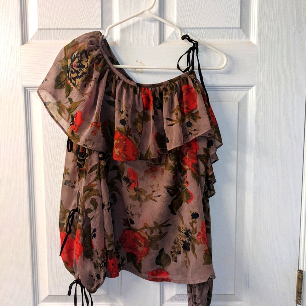 One Shoulder Blouse